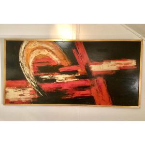 Jean François Hick (1933-2011) « Impressions N°1 » 1967